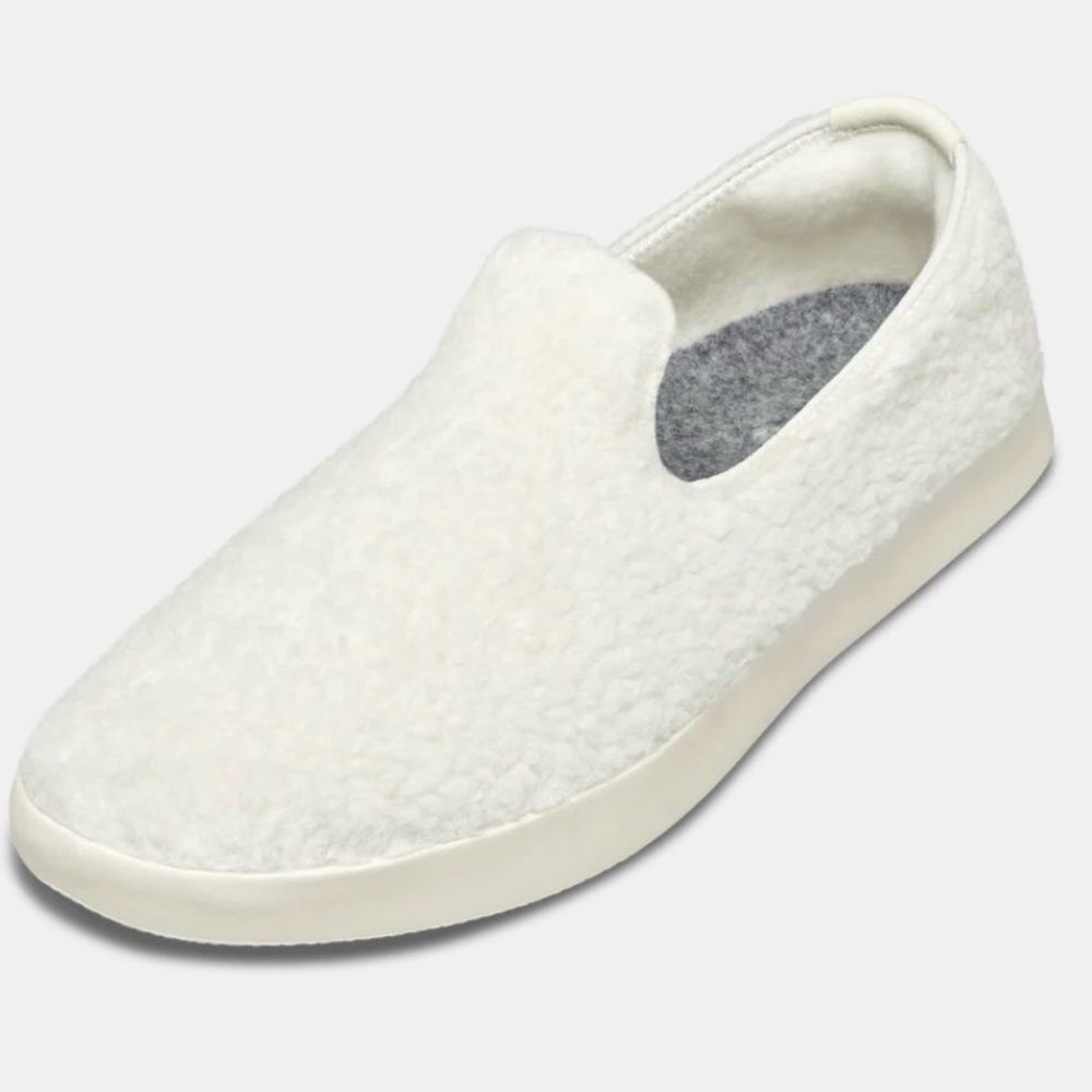 NIB Allbirds wool lounger fluff natural white - M 10 - Picture 3 of 6